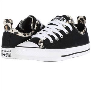 BRAND NEW! Girl's Converse Chucks-Double Leopard